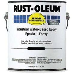Rust-Oleum White Epoxy Paint, Gloss Finish, 200 To 350 Sq. Ft./gal. Coverage, Size: 1 Gal.
