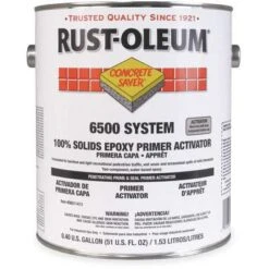 Rust-Oleum High Gloss Polyamine Converted Epoxy Floor Coating, Clear, 1 Gal.
