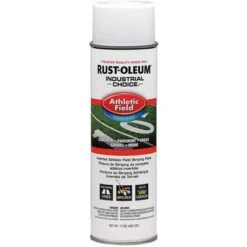 Rust-Oleum Water-Base Athletic Field Striping Paint, White, 17 Oz.