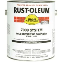 Rust-Oleum Interior/Exterior Cold Galvanizing Compound With 310 To 440 Sq. Ft./gal. Coverage, Metallic Gray, 1