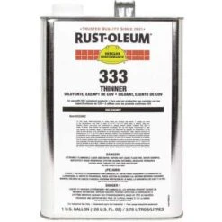 Rust-Oleum Paint Thinner, 1 Gal., Solvent, 0 G/L, VOC Compliant Thinner For Alkyds And Epoxies