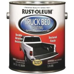 Rust-Oleum Truck Bed Coating, Black, 1 Gal Container Size, 140 To 160 Sq Ft. Coverage, Textured