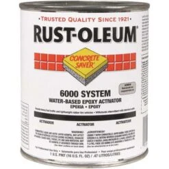 Rust-Oleum Epoxy Coating Activator: Polyamine Epoxy, 2-Step System Components, Concrete Saver 6000