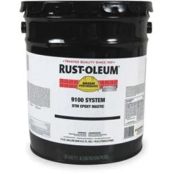 Rust-Oleum White Epoxy Paint, Gloss Finish, 125 To 225 Sq. Ft./gal. Coverage, Size: 5 Gal.
