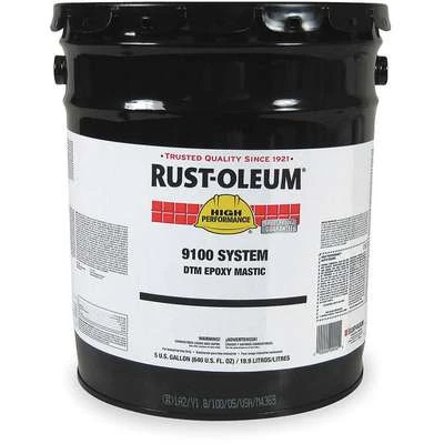 Rust-Oleum White Epoxy Paint, Gloss Finish, 125 To 225 Sq. Ft./gal. Coverage, Size: 5 Gal.