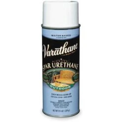 Rust-Oleum Clear Spar Urethane Spray, Gloss Finish, 10 To 12 Sq. Ft. Coverage, Size: 11.25 Oz.