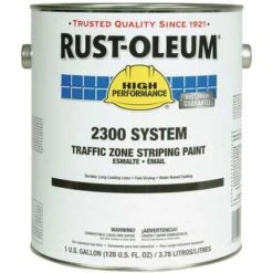 Rust-Oleum Traffic Zone Striping Paint: Pour Paint Dispensing, Bike Lane Green, 1 Gal