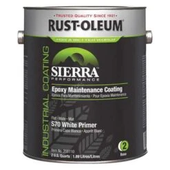 Rust-Oleum Interior/Exterior Primer With 195 To 290 Sq Ft./gal Coverage, Flat White, 1 Gal