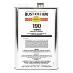 Rust-Oleum Paint Thinner: Can, Solvent, 1 Gal Container, Surfaces/Equipment, Interior/Exterior