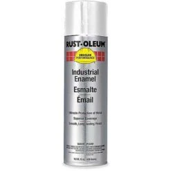 Rust-Oleum High Performance Rust Preventative Spray Paint Gloss White For Metal, Steel, 15 Oz.