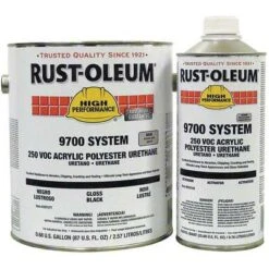 Rust-Oleum Crystal Clear Urethane Activator And Finish Kit, High Gloss Finish, 360 To 860 Sq. Ft./gal. Coverage