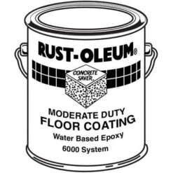 Rust-Oleum Epoxy Activator And Finish Kit: Polyamine Epoxy, 2-Step System Components, Clear