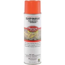 Rust-Oleum Inverted Marking Chalk: Inverted Paint Dispensing, Red, 20 Oz.