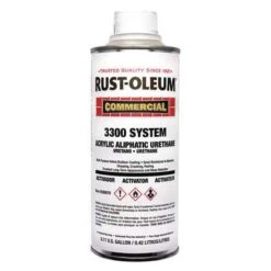 Rust-Oleum Urethane Activator: Acrylic Urethane, Activator, Solvent, 3300, 0.11 Gal Container Size