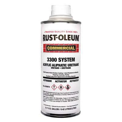 Rust-Oleum Urethane Activator: Acrylic Urethane, Activator, Solvent, 3300, 0.11 Gal Container Size