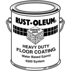 Rust-Oleum Epoxy Activator And Finish Kit: Polyamine Converted Epoxy, 2-Step System Components