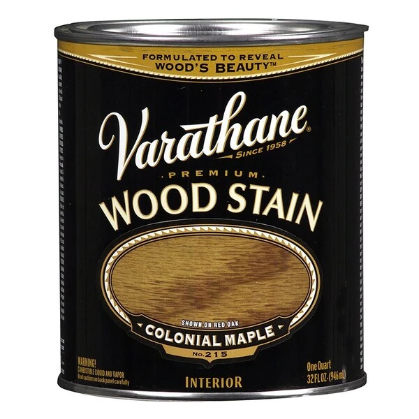 Rust-Oleum 1 Qt Colonial Maple Varathane Oil-Based Interior Wood Stain