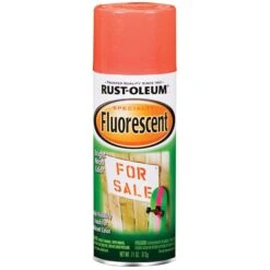 Rust-Oleum 11 Oz Red-Orange Specialty Fluorescent Spray