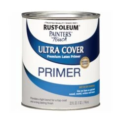 Rust-Oleum Interior Paint, Gray, 1 Qt