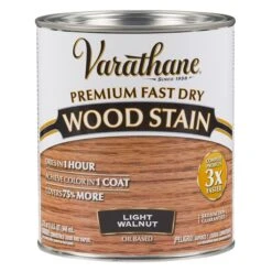 Rust-Oleum 1 Qt Light Walnut Varathane Premium Fast Dry Wood Stain
