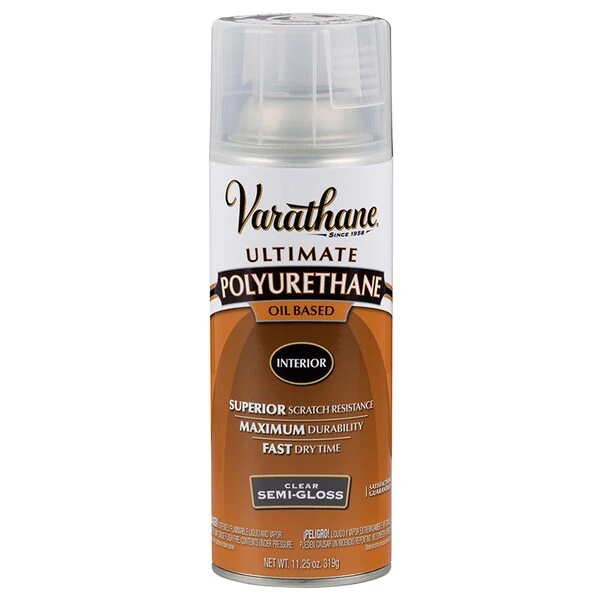 Rust-Oleum Clear Varathane, Semi-Gloss, 11.25 Oz
