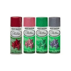 Rust-Oleum 10.25Oz Grn Glitt Spray