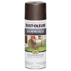 Rust-Oleum Brown, Hammered, 12 Oz