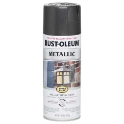 Rust-Oleum Charcoal, Metallic, 11 Oz