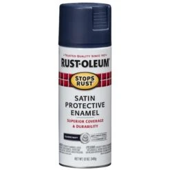 Rust-Oleum Classic Navy, Satin, 12 Oz