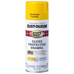 Rust-Oleum Sunburst Yellow, Gloss, 12 Oz