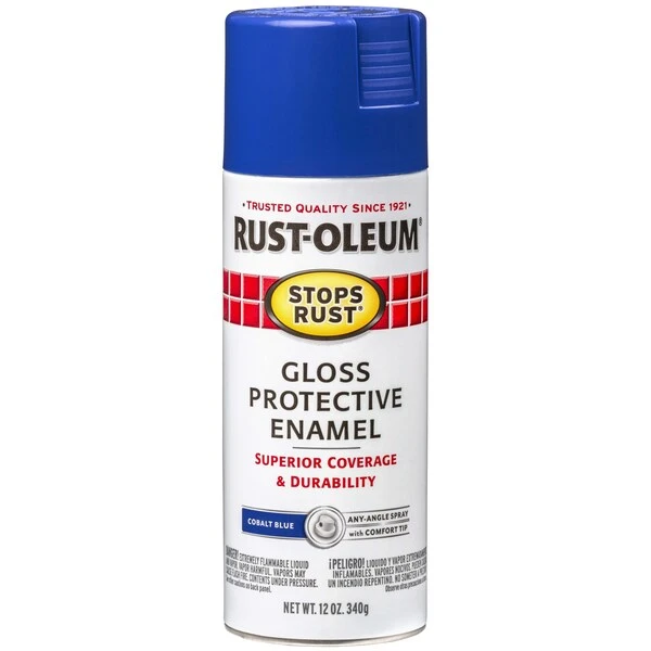 Rust-Oleum Cobalt Blue, Gloss, 12 Oz
