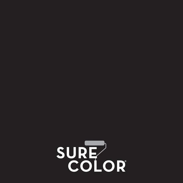 Rust-Oleum Sure Color Interior Wall Paint And Primer, Eggshell Black, 1 Gal - Image 4