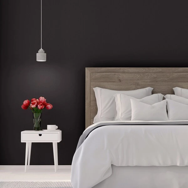 Rust-Oleum Sure Color Interior Wall Paint And Primer, Eggshell Black, 1 Gal - Image 3