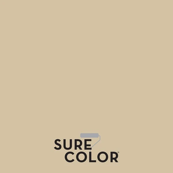 Rust-Oleum Sure Color Interior Wall Paint And Primer, Eggshell Soft Beige, 1 Gal - Image 2
