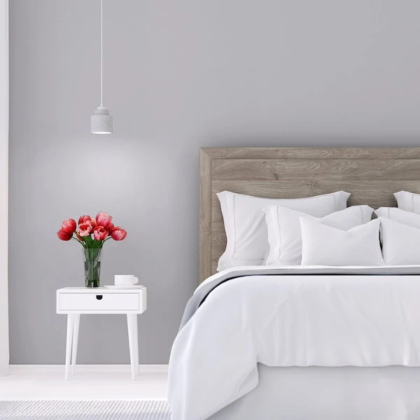 Rust-Oleum Sure Color Interior Wall Paint And Primer, Eggshell Storm Gray, 1 Gal - Image 3