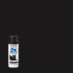 Rust-Oleum 12-Ounce Semi-Gloss Black 2X Ultra Cover Paint And Primer Spray Paint