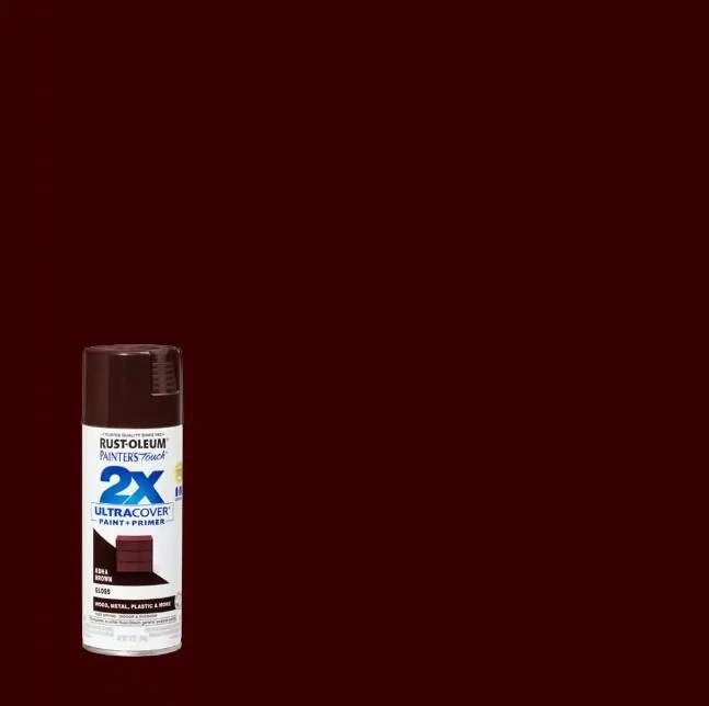 Rust-Oleum 12-Ounce Gloss Kona Brown 2X Ultra Cover Paint And Primer Spray Paint