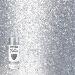 Rust-Oleum 10-1/4-Ounce Silver Glitter Spray Paint