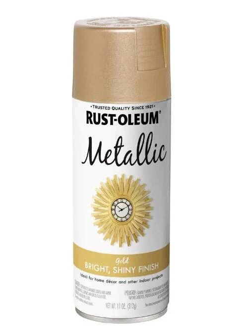 Rust-Oleum 12-Ounce Metallic Gold Spray Paint - Image 2