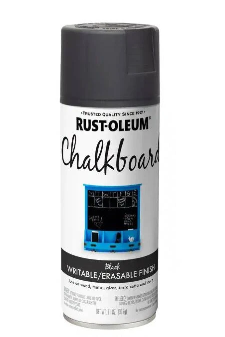 Rust-Oleum 11-Ounce Black Chalkboard Spray Paint - Image 9