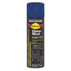 Rust-Oleum Rust Preventative Spray Paint, Deep Blue, Gloss, 15 Oz.