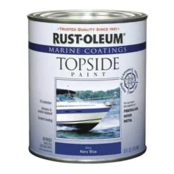 Rust-Oleum Topside Paint, Navy Blue, Alkyd