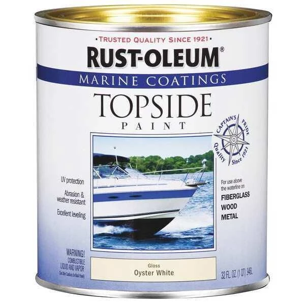Rust-Oleum Marine Coating, Oyster White, Alkyd