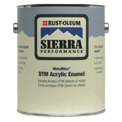 Rust-Oleum Enamel Paint, Glossy, WaterBase, White Pastel, 1 Gal