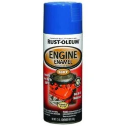 Rust-Oleum Engine Enamel, Ford Blue, 12 Oz, Spray