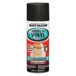 Rust-Oleum Black Flat Finish, 11 Oz