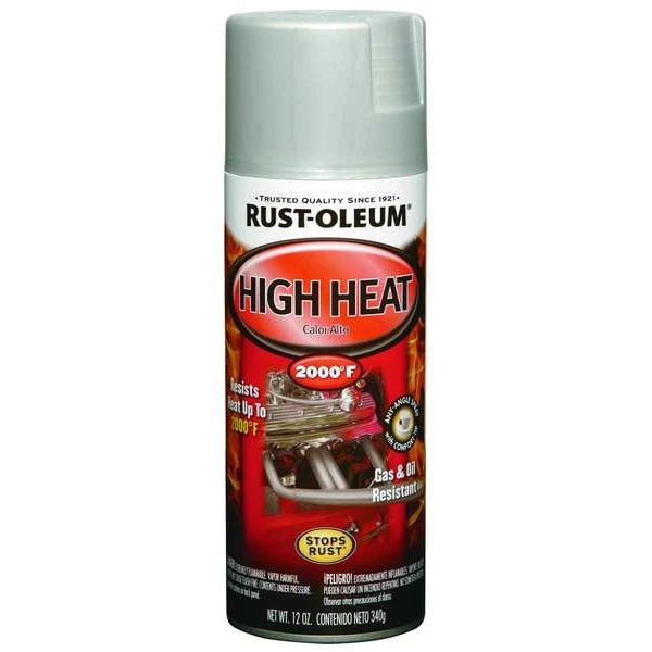 Rust-Oleum 12 Oz. Flat Aluminum Engine Enamel