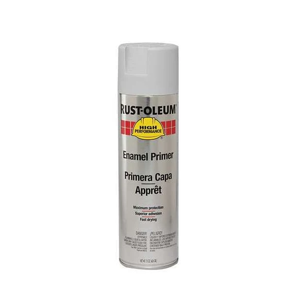 Rust-Oleum Rust Preventative Spray Primer, Gray, Flat Finish, 15 Oz - Image 3
