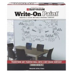 Rust-Oleum Write-On Paint, 100 Sq. Ft., Clear, 24 Oz.