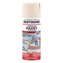 Rust-Oleum Rust Preventative Spray Paint, Almond, Unfinished, 12 Oz